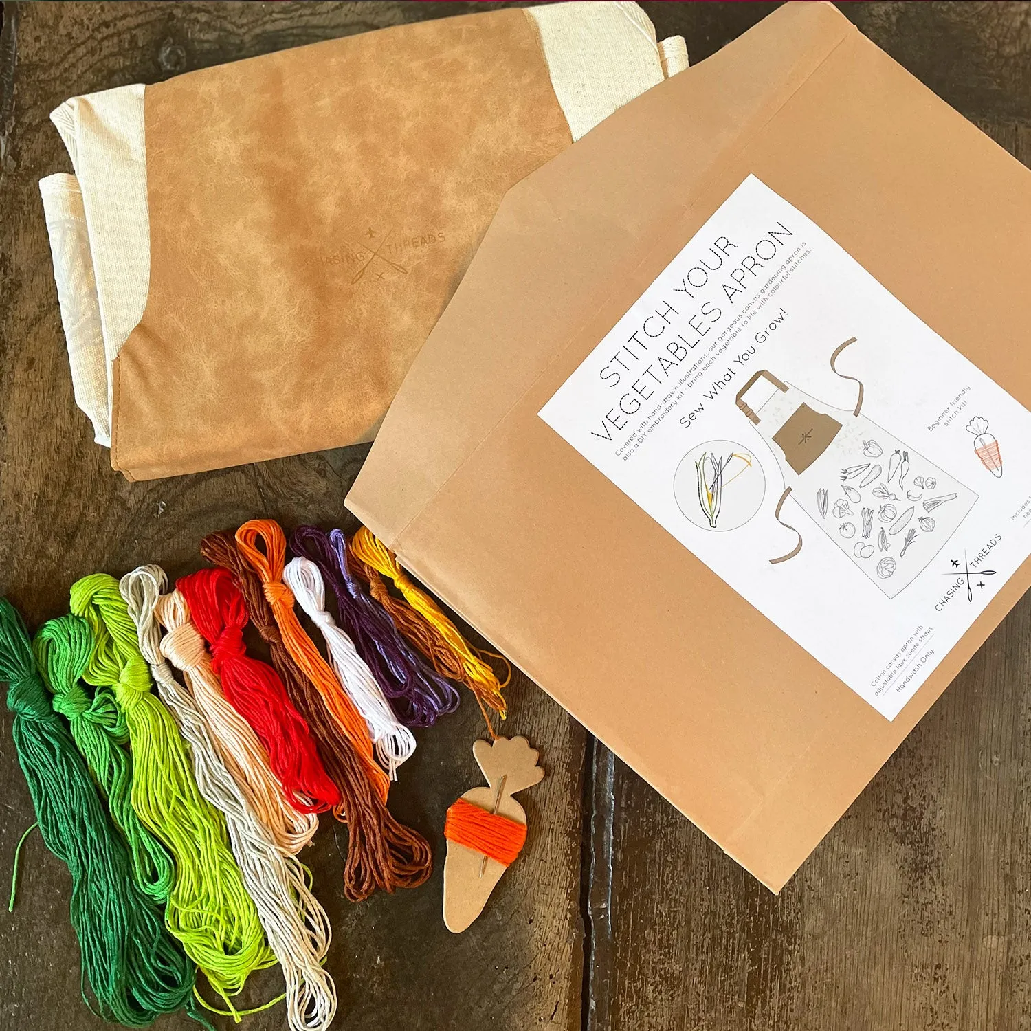 Stitch Your Vegetable Apron