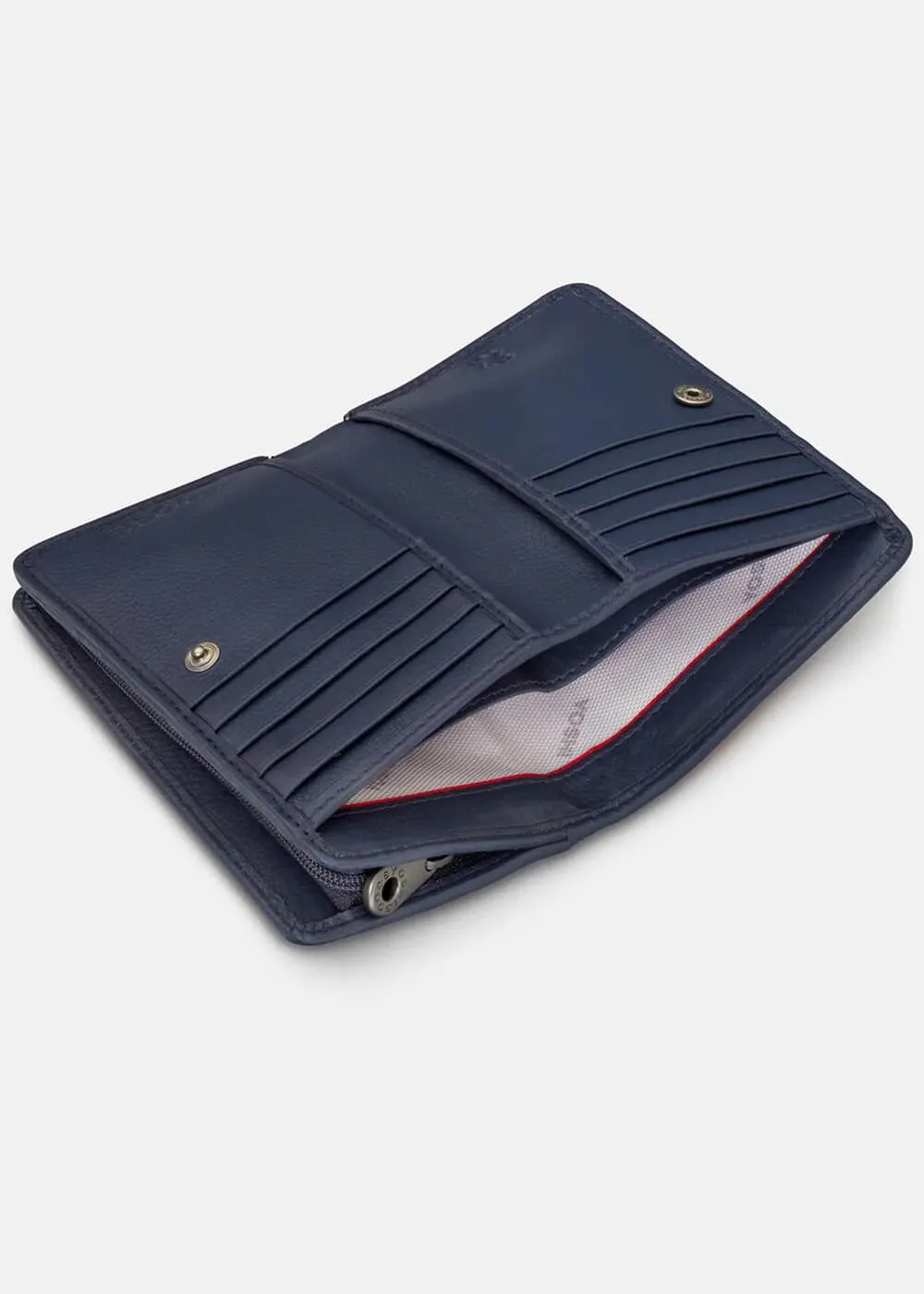 Succubus Bags Books Jane Austen Bookworm Leather Zip Around Wallet Navy