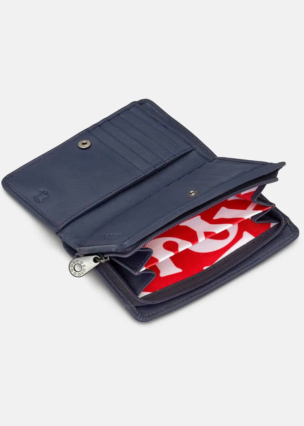 Succubus Bags Books Jane Austen Bookworm Leather Zip Around Wallet Navy
