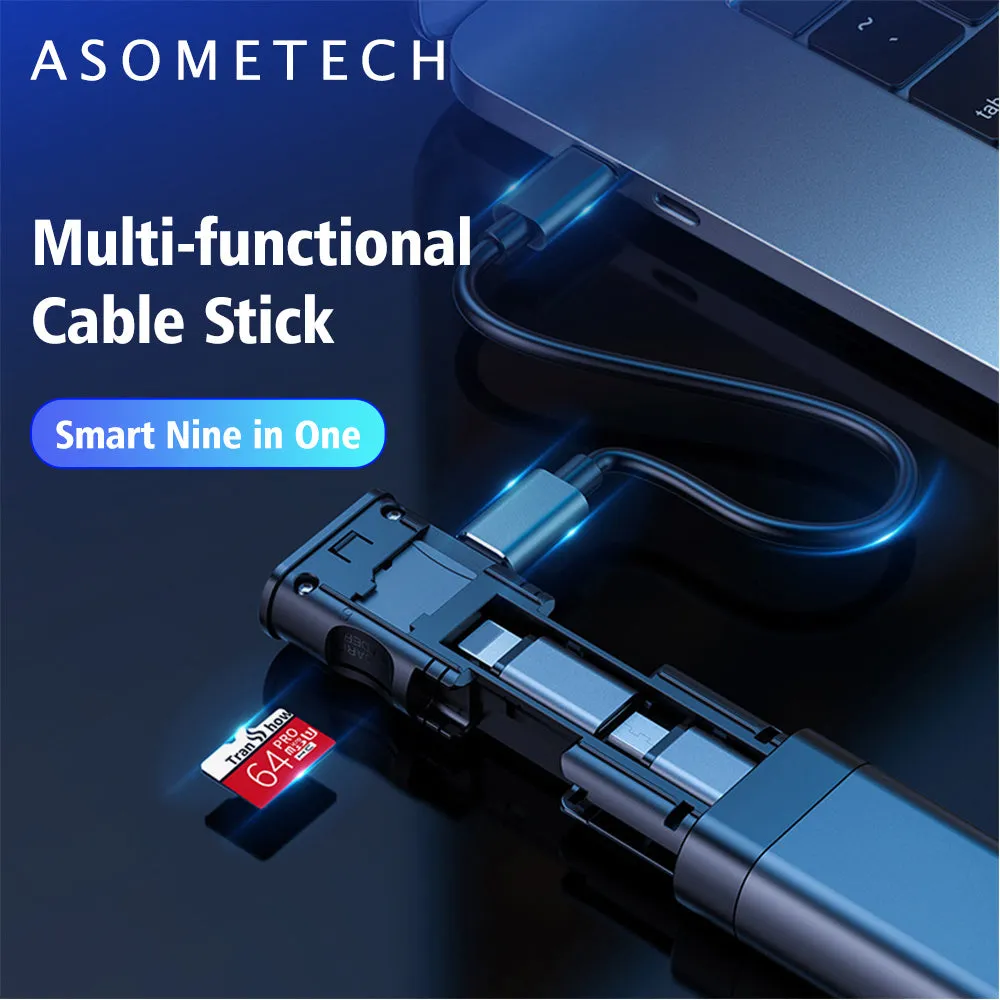 Suitable For Multifunctional Three In One Data Cable