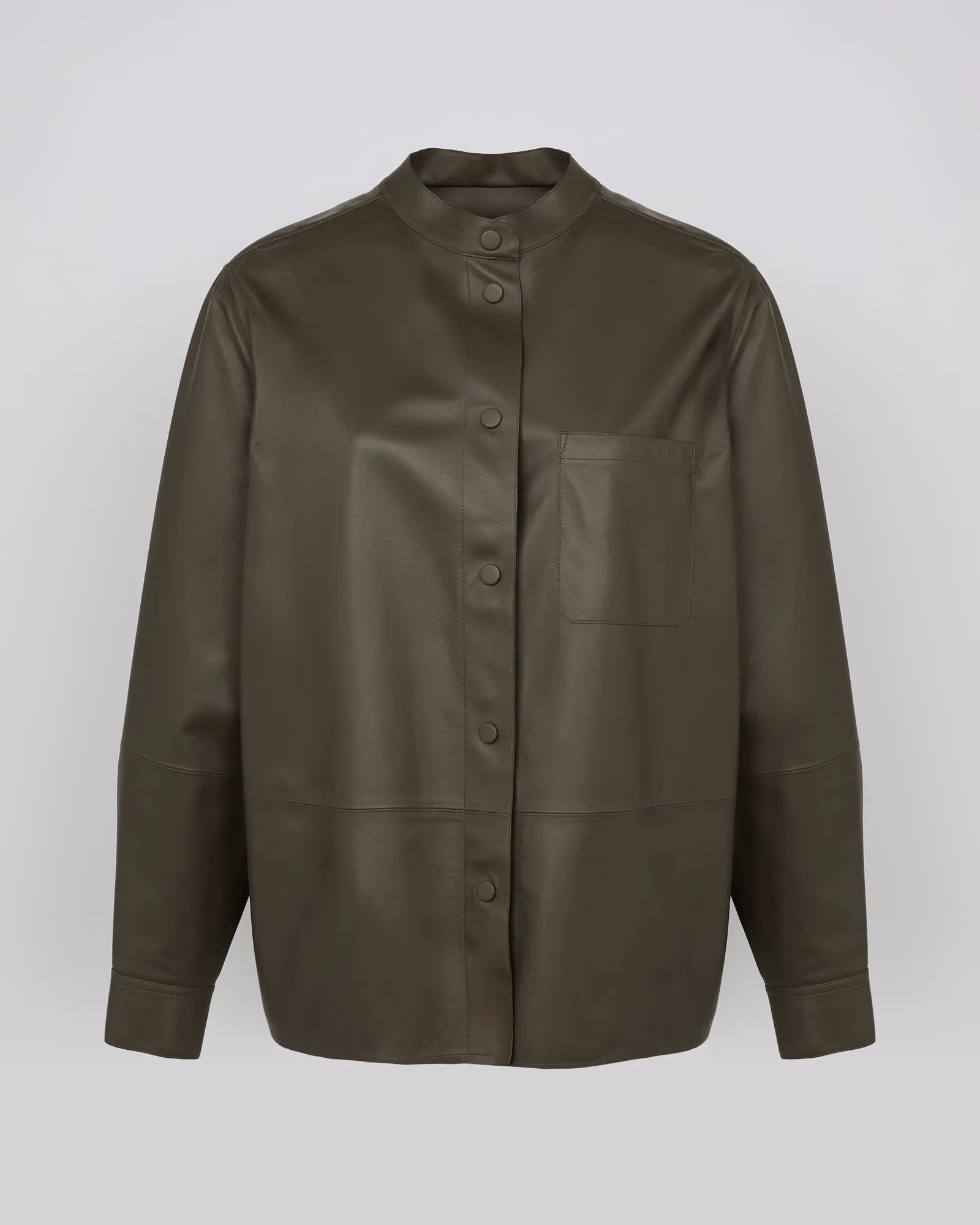 Supple lambskin shirt