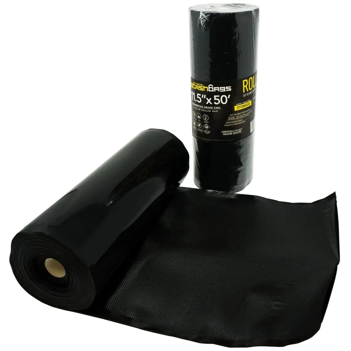 Symbys StashRoll Vacuum Seal Roll - All Black