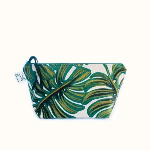 Tabor Cosmetic Bag in Monstera