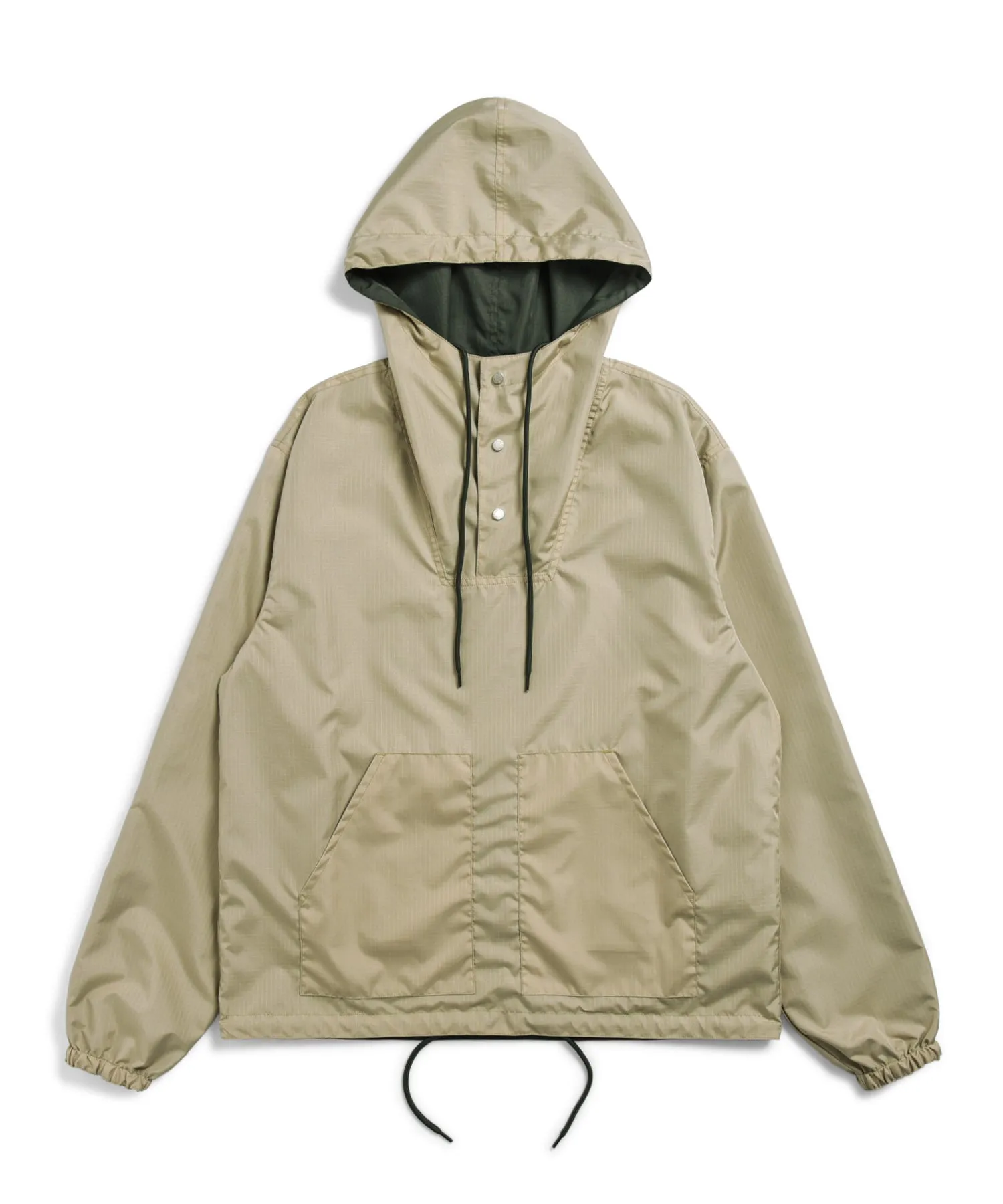 TAION Non Down Military Reversible Anorak Parka Dark Sage Green