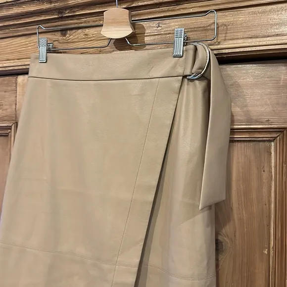 Ted Baker Faux Leather Skirt