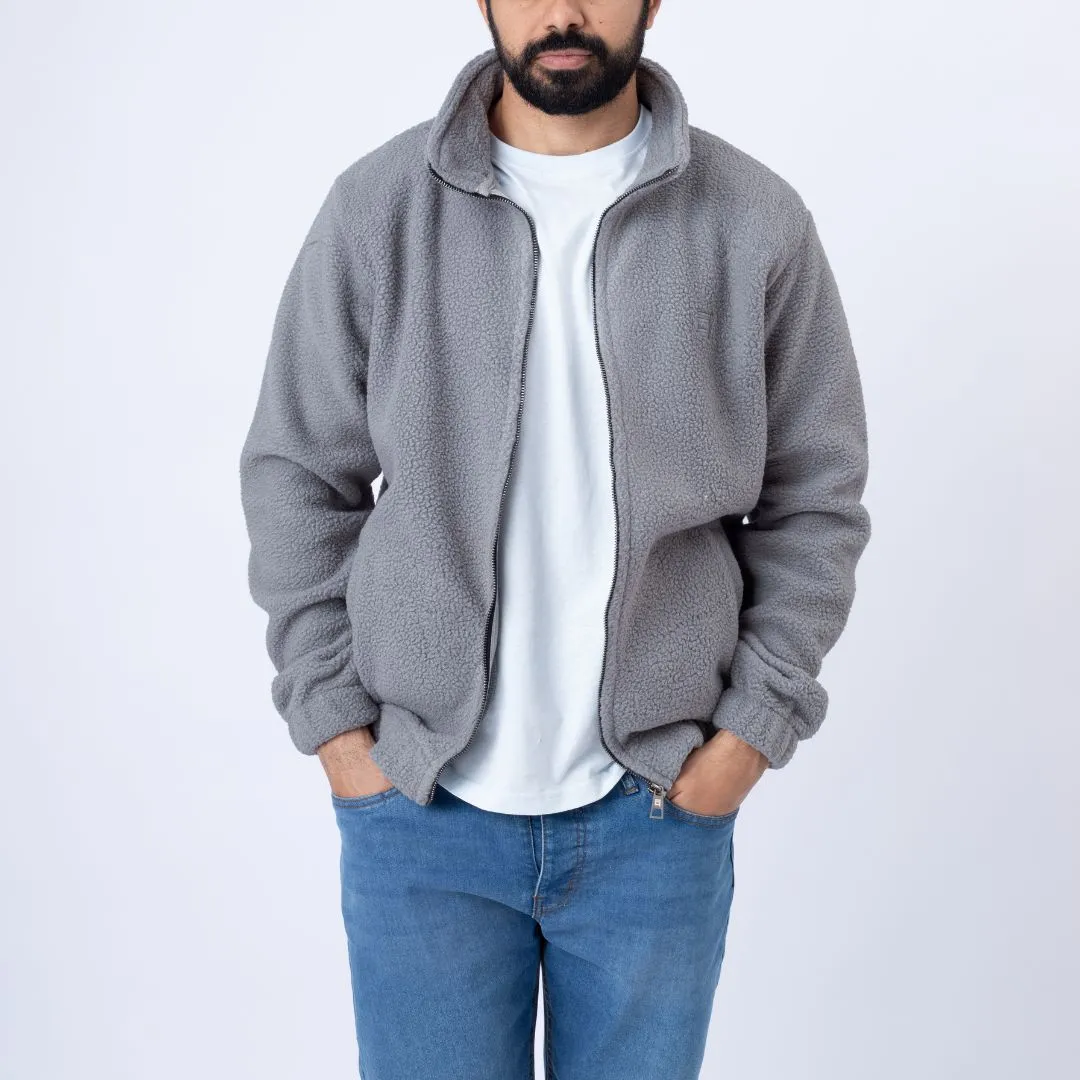 Teddy Jacket Gray