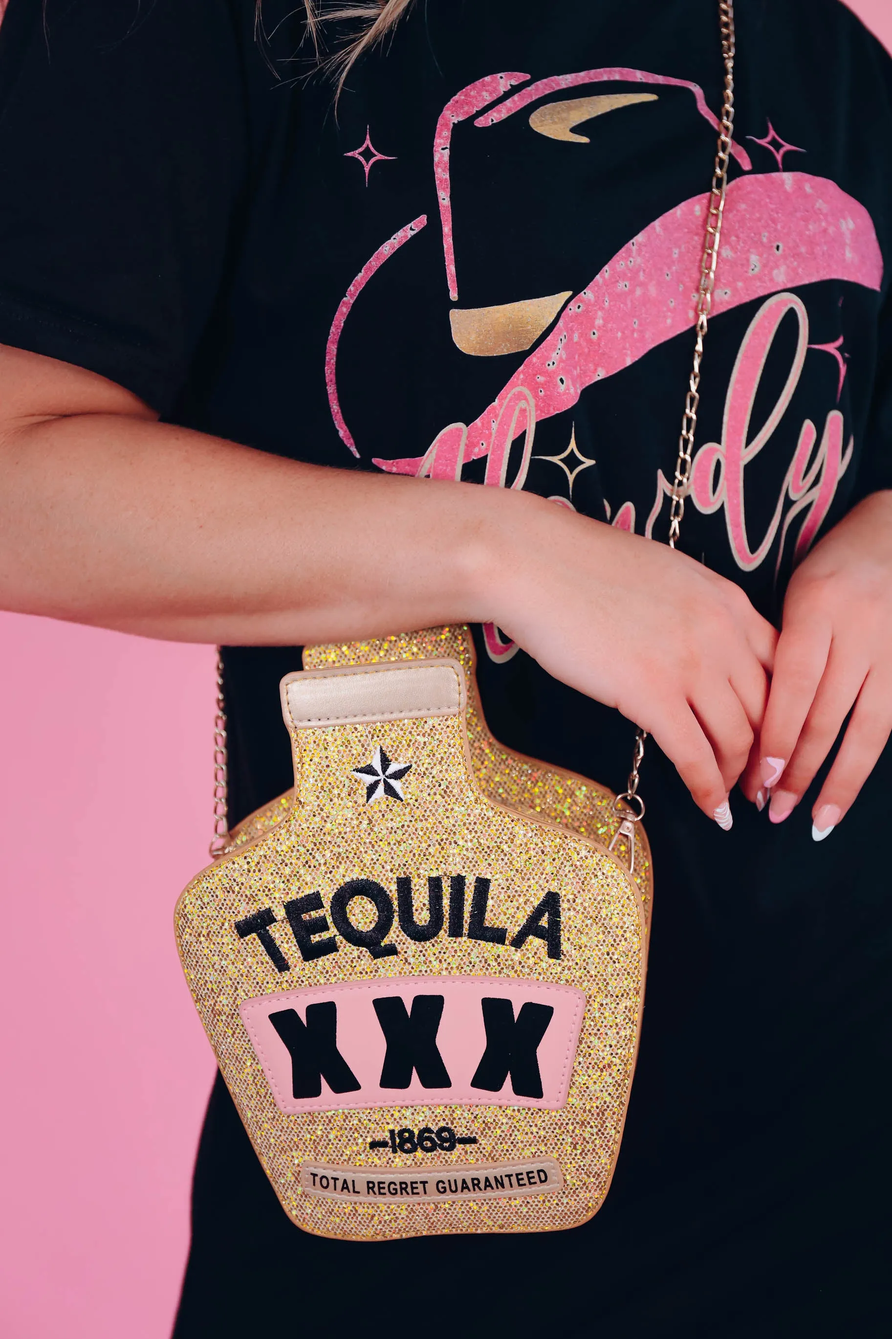 Tequila 2.0 Purse - Bright Gold