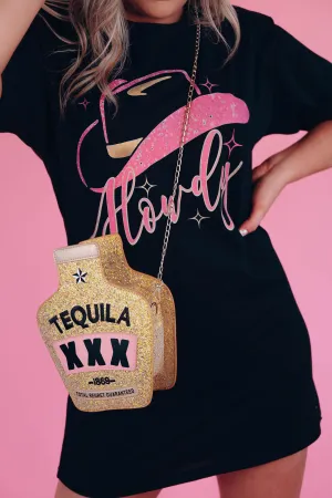 Tequila 2.0 Purse - Bright Gold