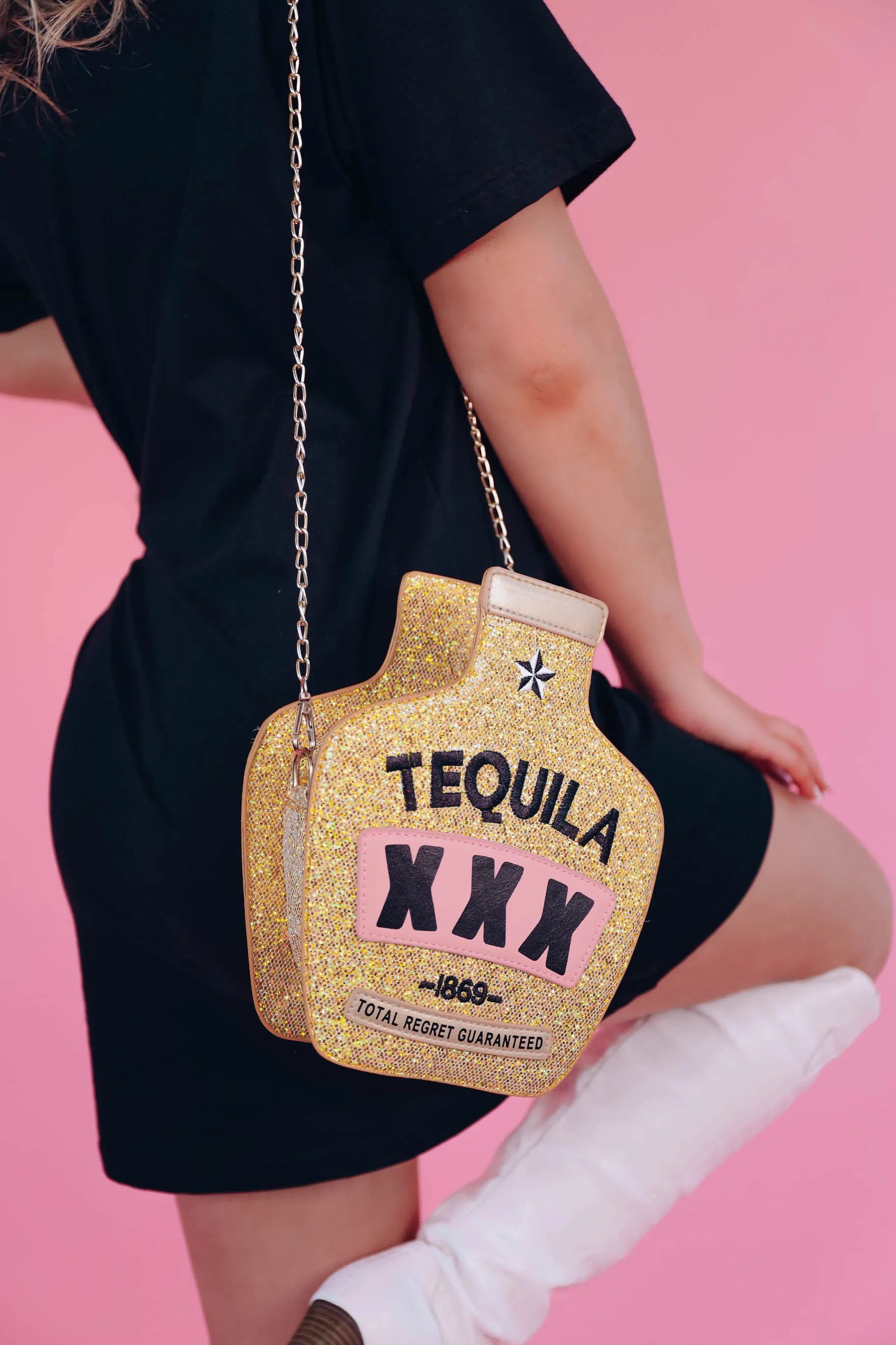 Tequila 2.0 Purse - Bright Gold