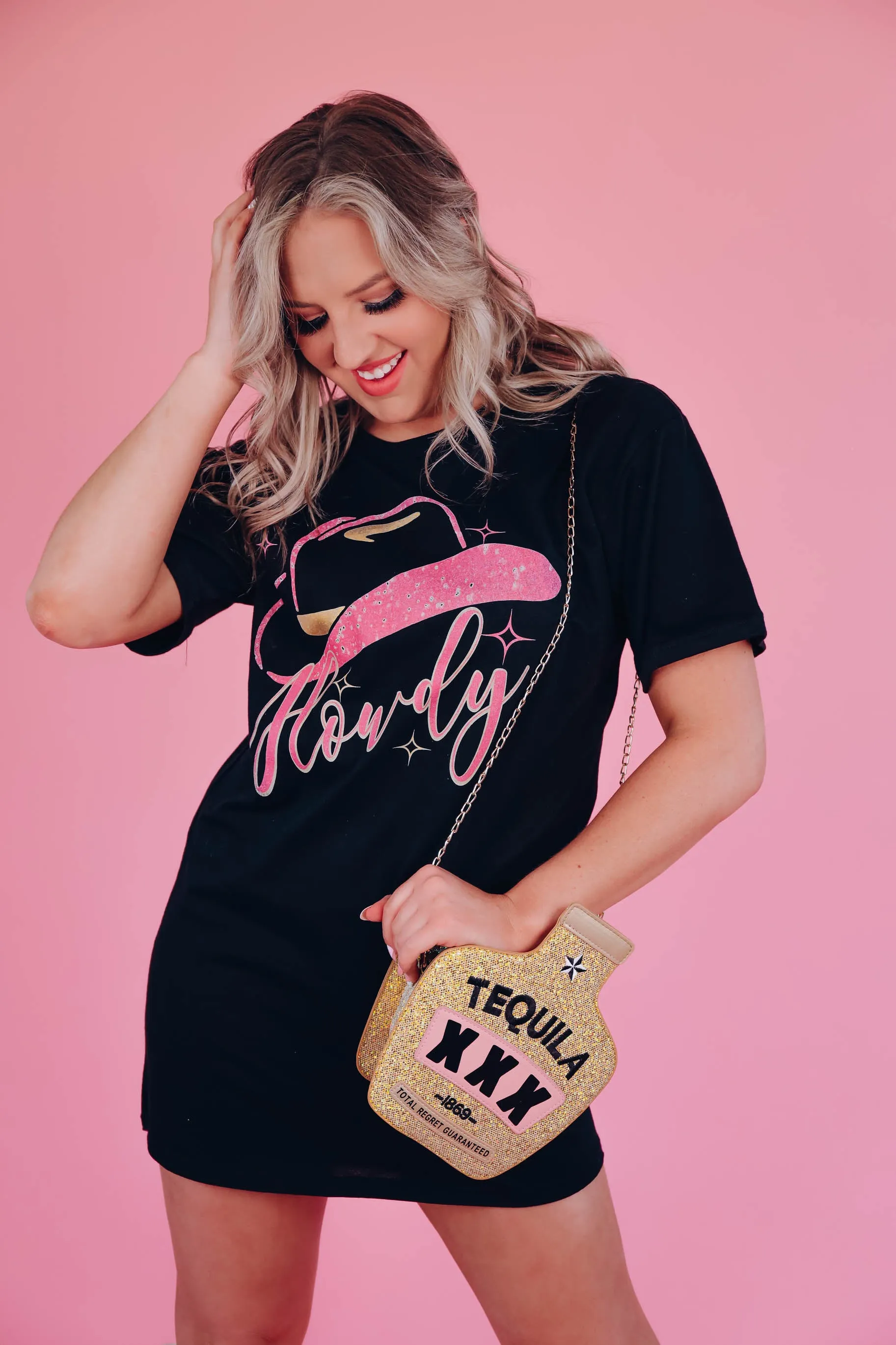 Tequila 2.0 Purse - Bright Gold