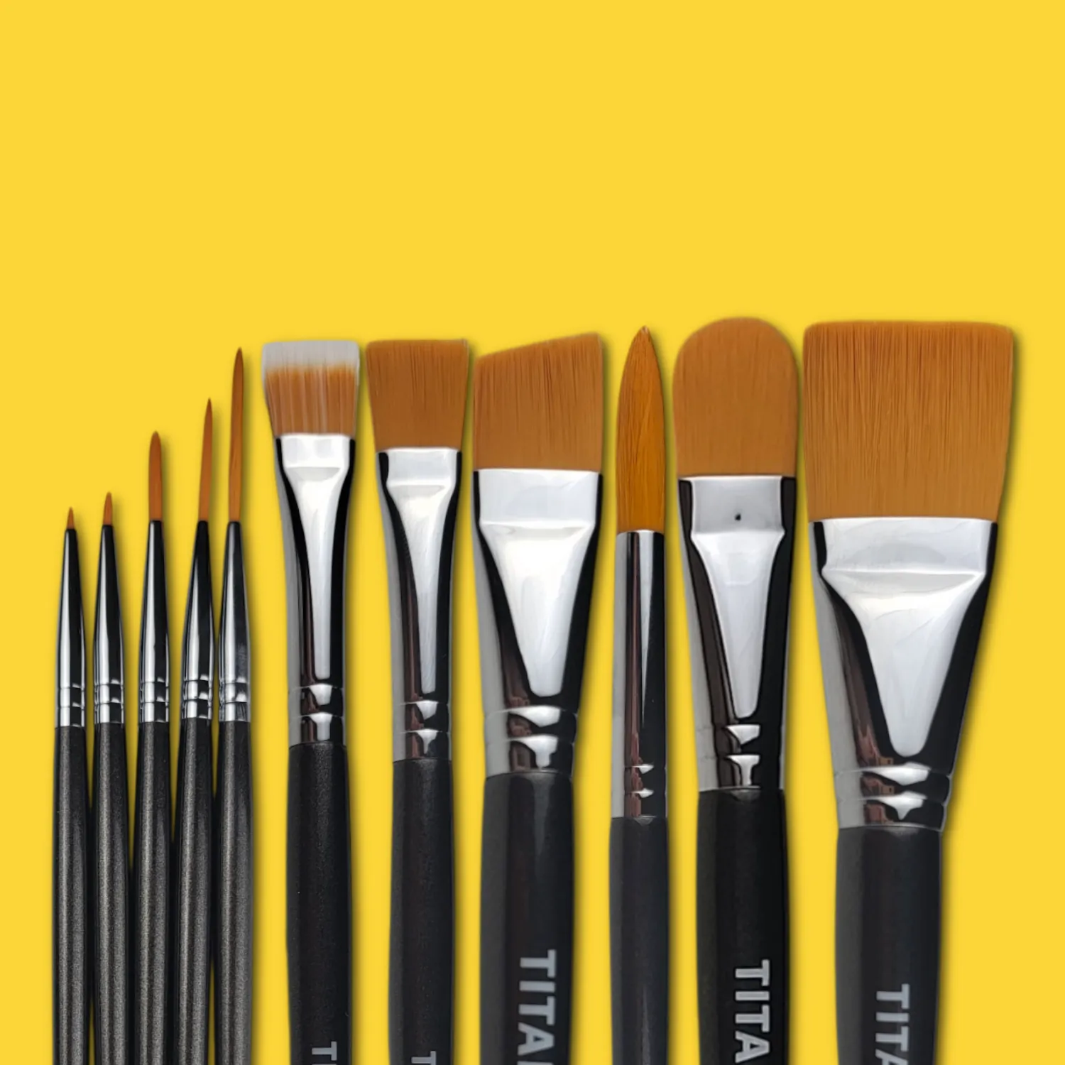 The Hybrid Heroes - 11-Piece Multifunctional Brush Set