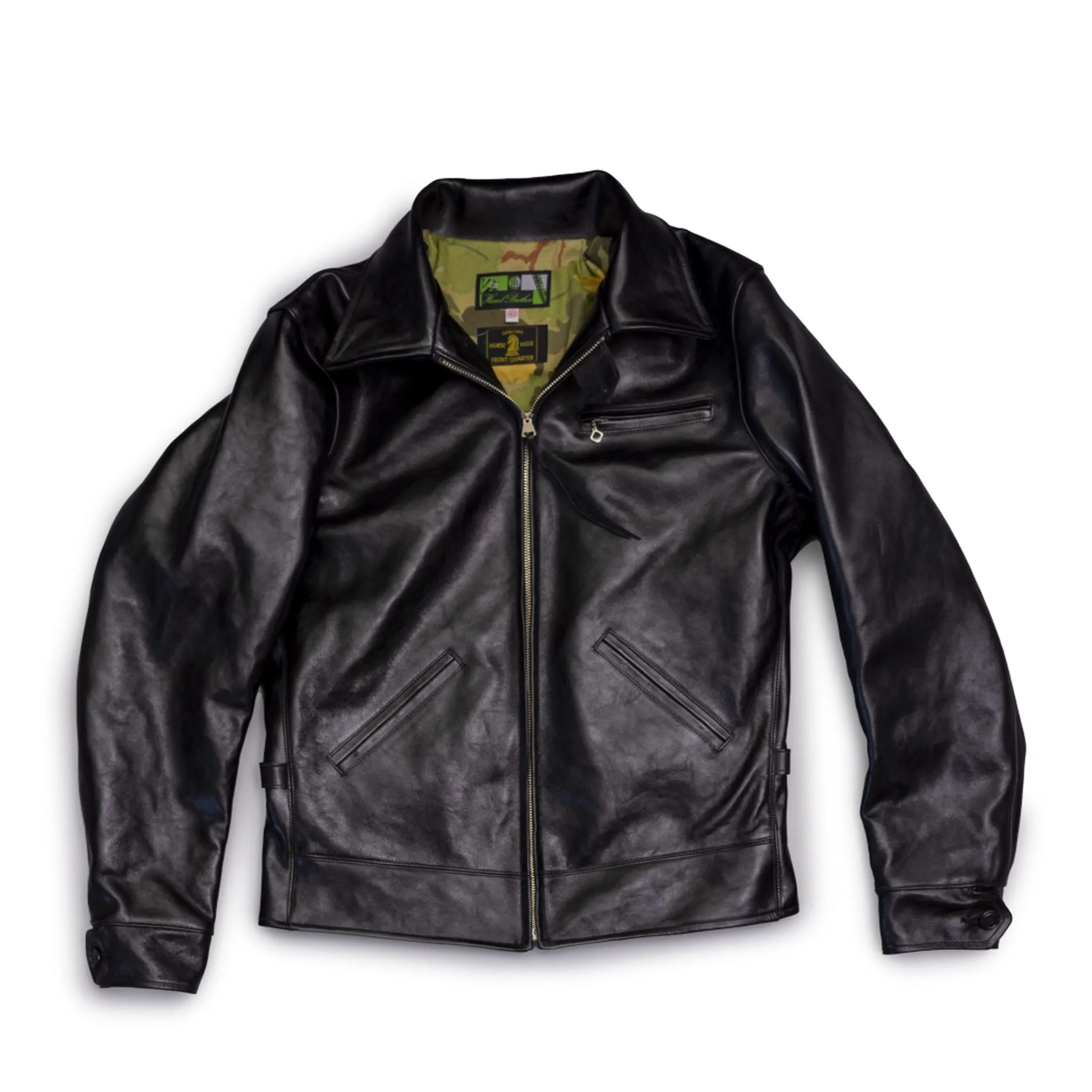 The Imperial - Black Shinki Horsehide Oil Finish