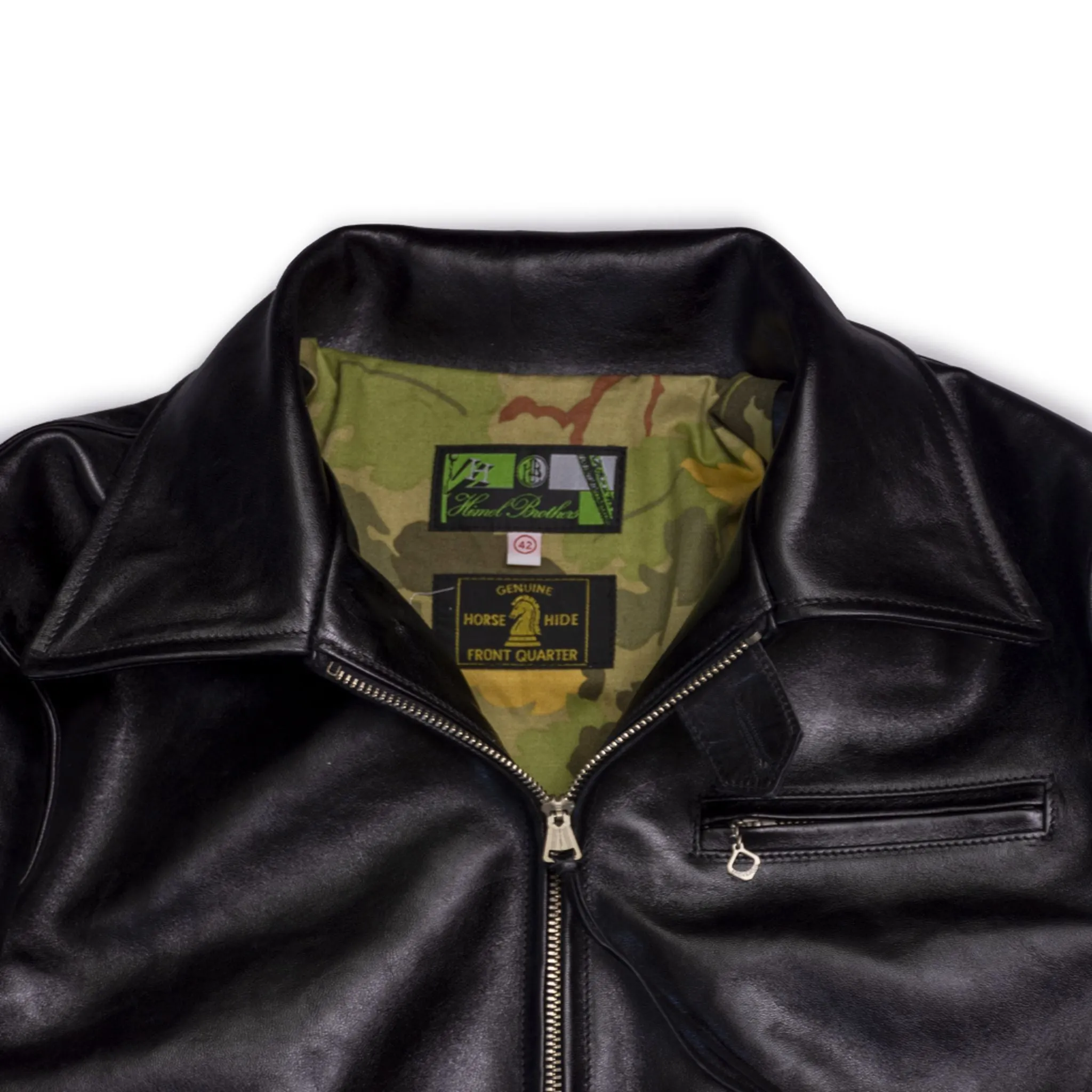 The Imperial - Black Shinki Horsehide Oil Finish