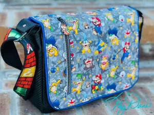 The Morgan Messenger Bag in Mario