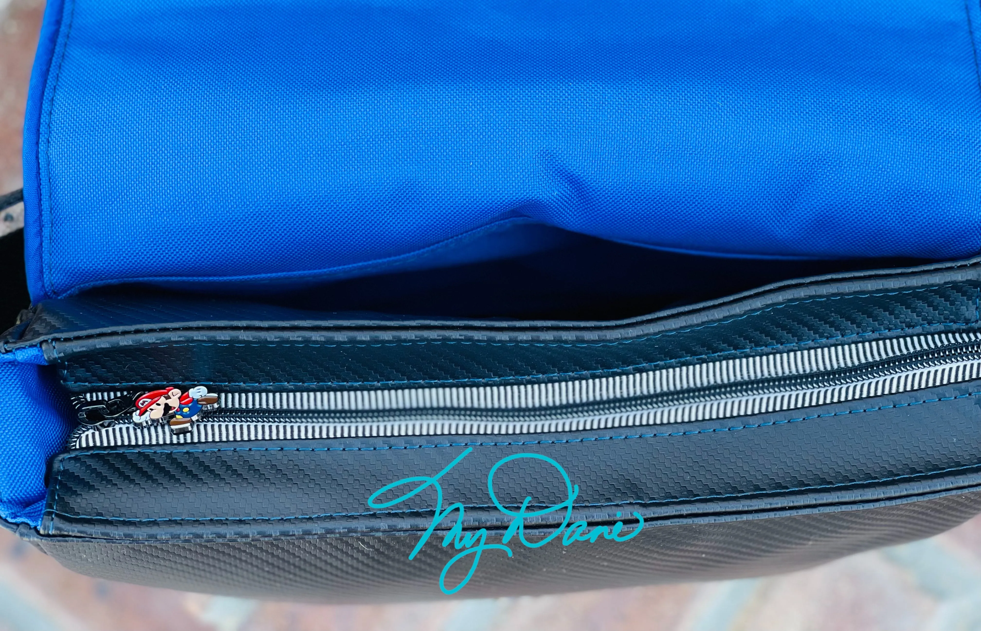 The Morgan Messenger Bag in Mario