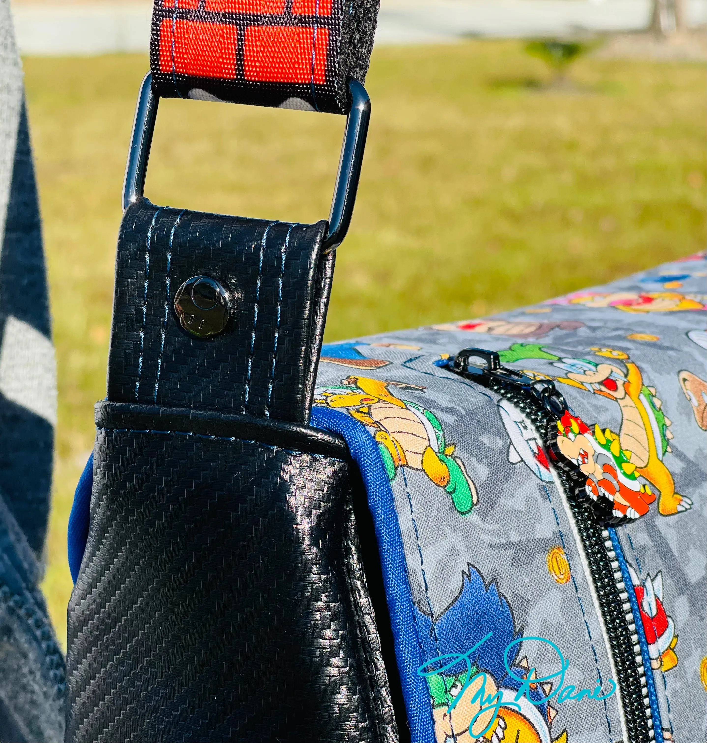The Morgan Messenger Bag in Mario