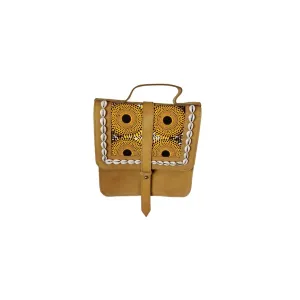 The Power Bag - Beaded - Yellow Melon