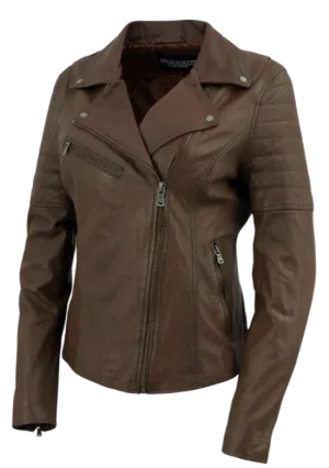The "Paramore" Ladies Leather Jacket