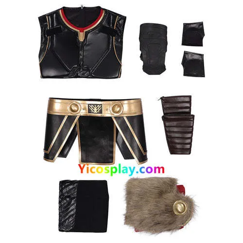 Thunder Thor Cosplay Costume Outfits Halloween Suit