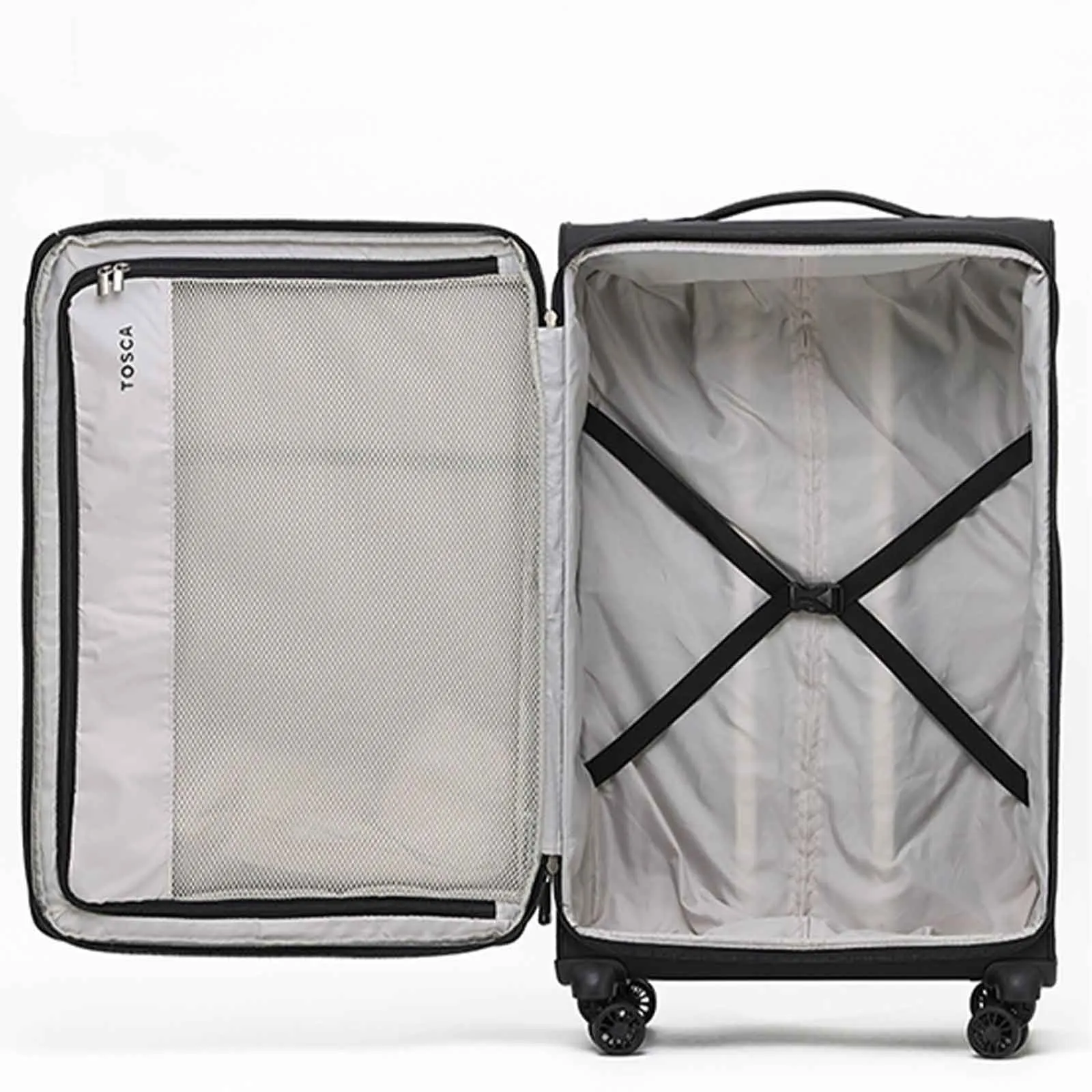 Tosca So-Lite 4W 79cm Large Suitcase Black