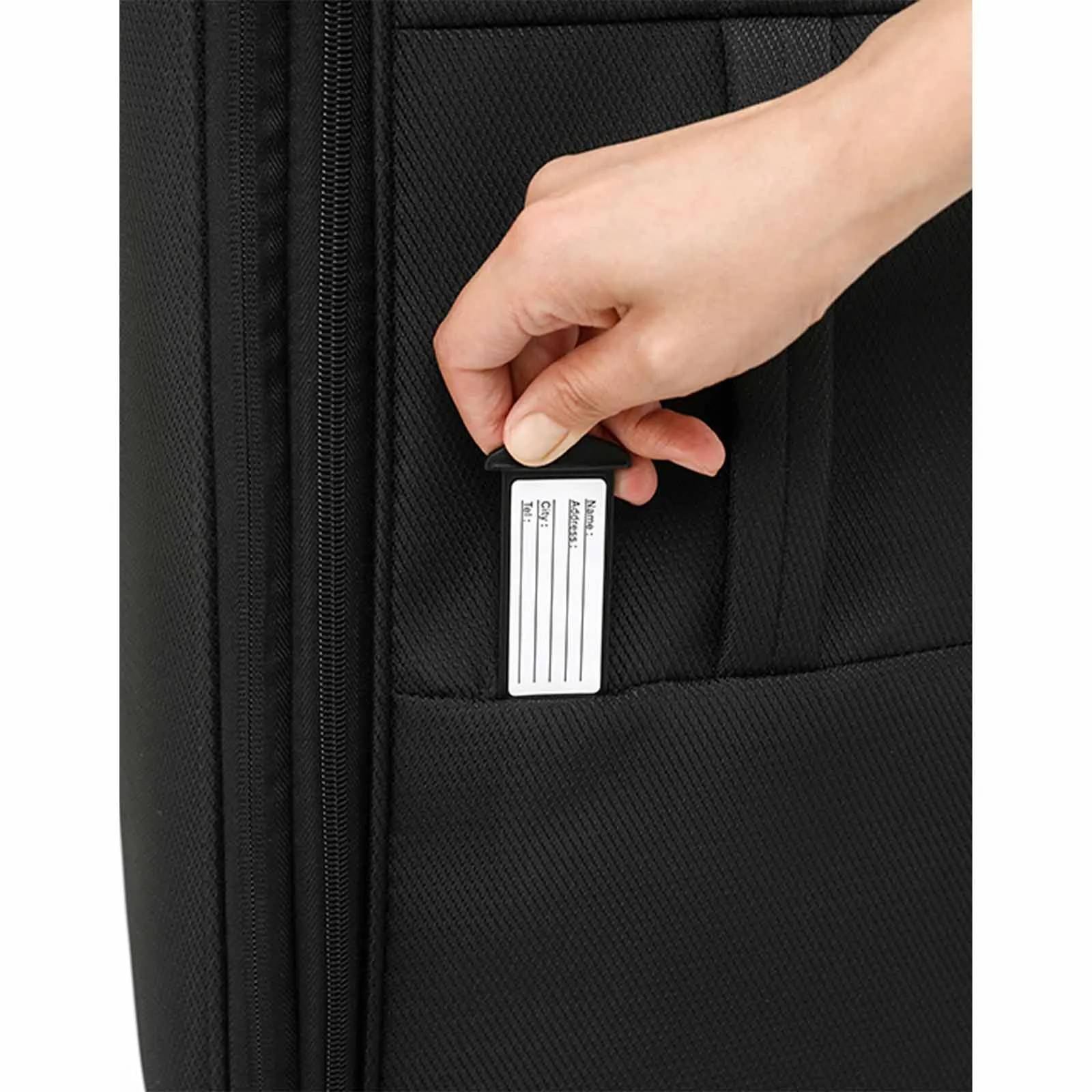 Tosca So-Lite 4W 79cm Large Suitcase Black