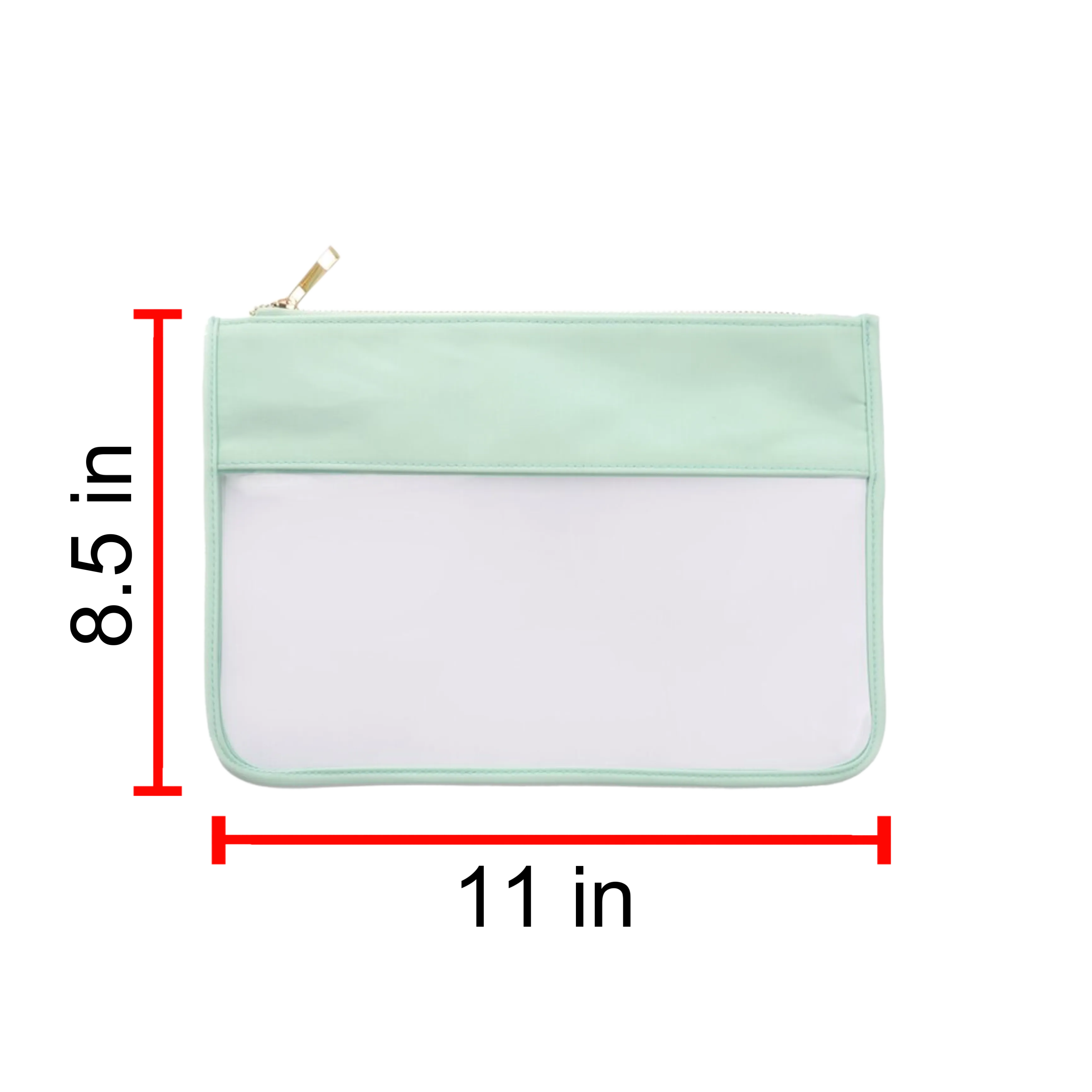 Travel Clear Nylon Zipper Pouch