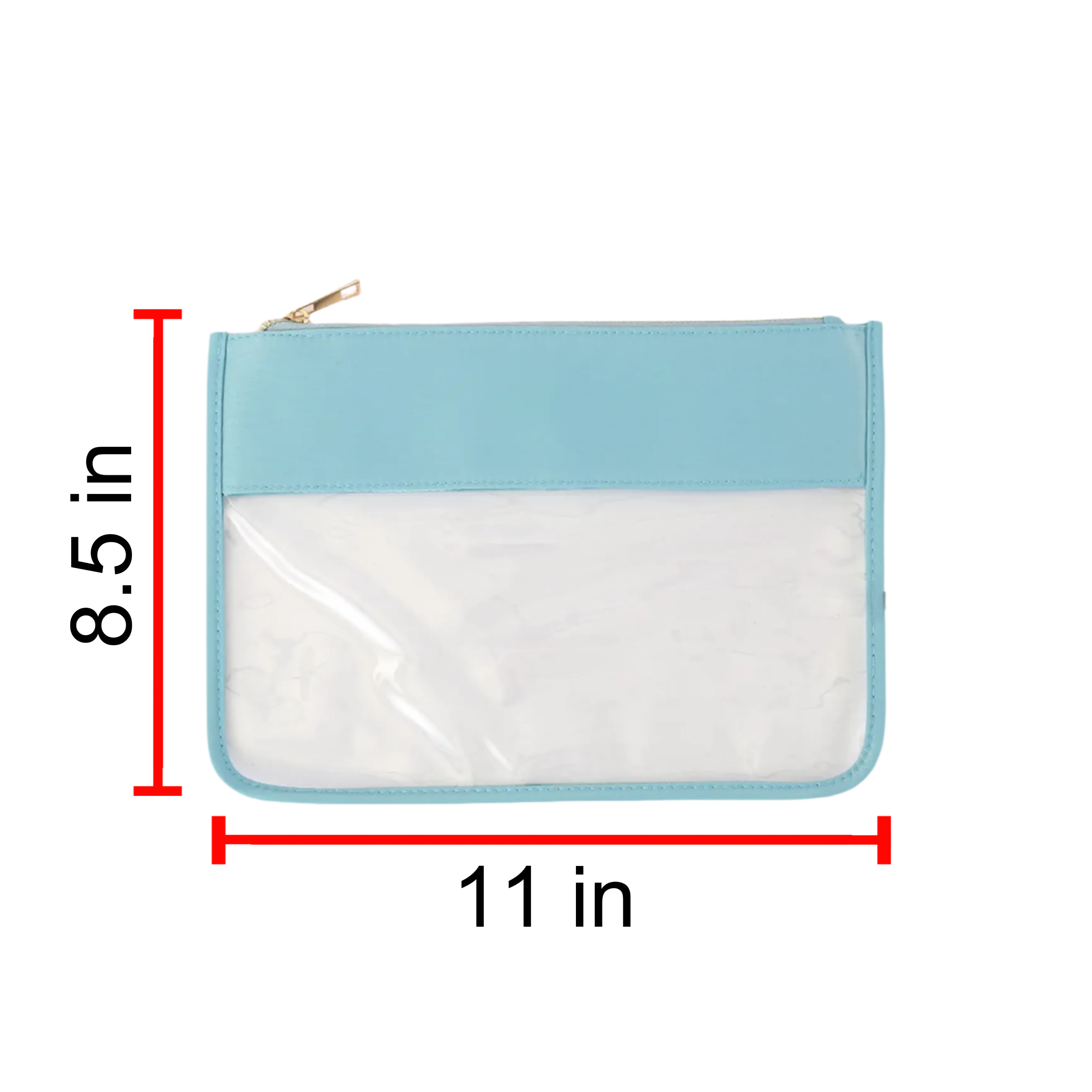 Travel Clear Nylon Zipper Pouch