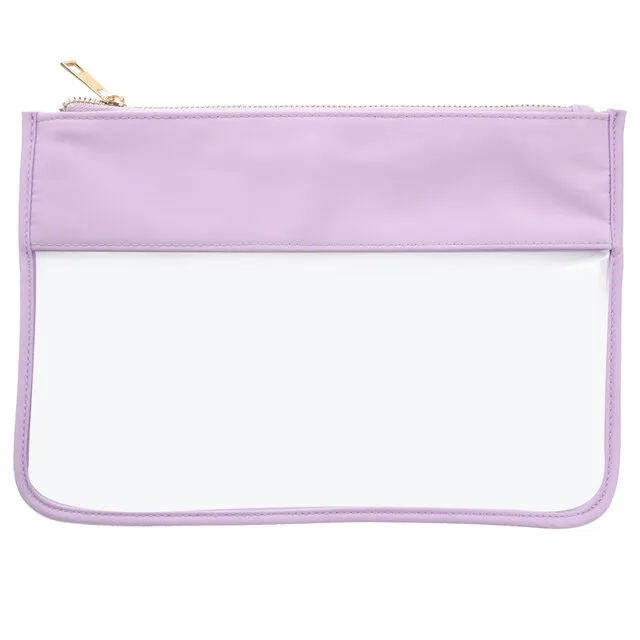 Travel Clear Nylon Zipper Pouch