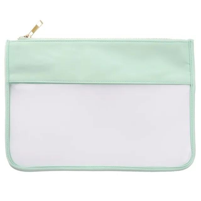 Travel Clear Nylon Zipper Pouch