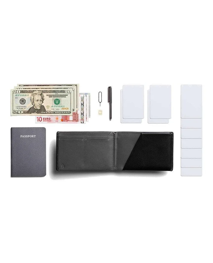 Travel Wallet RFID Black