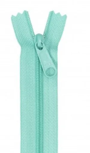 Turquoise 24" Zipper