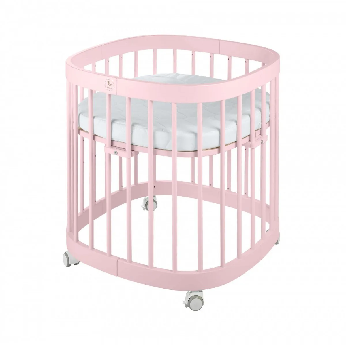 Tweeto 7 in 1 Baby Cot Rose Multifunctional