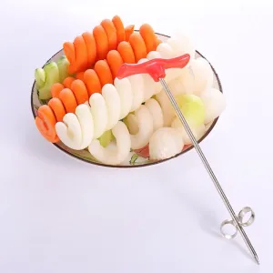 Vegetables Knife Chopper Easy Spiral Screw