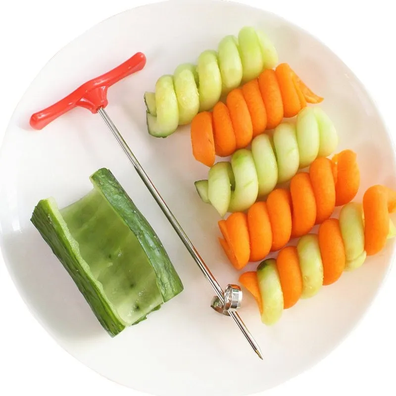 Vegetables Knife Chopper Easy Spiral Screw