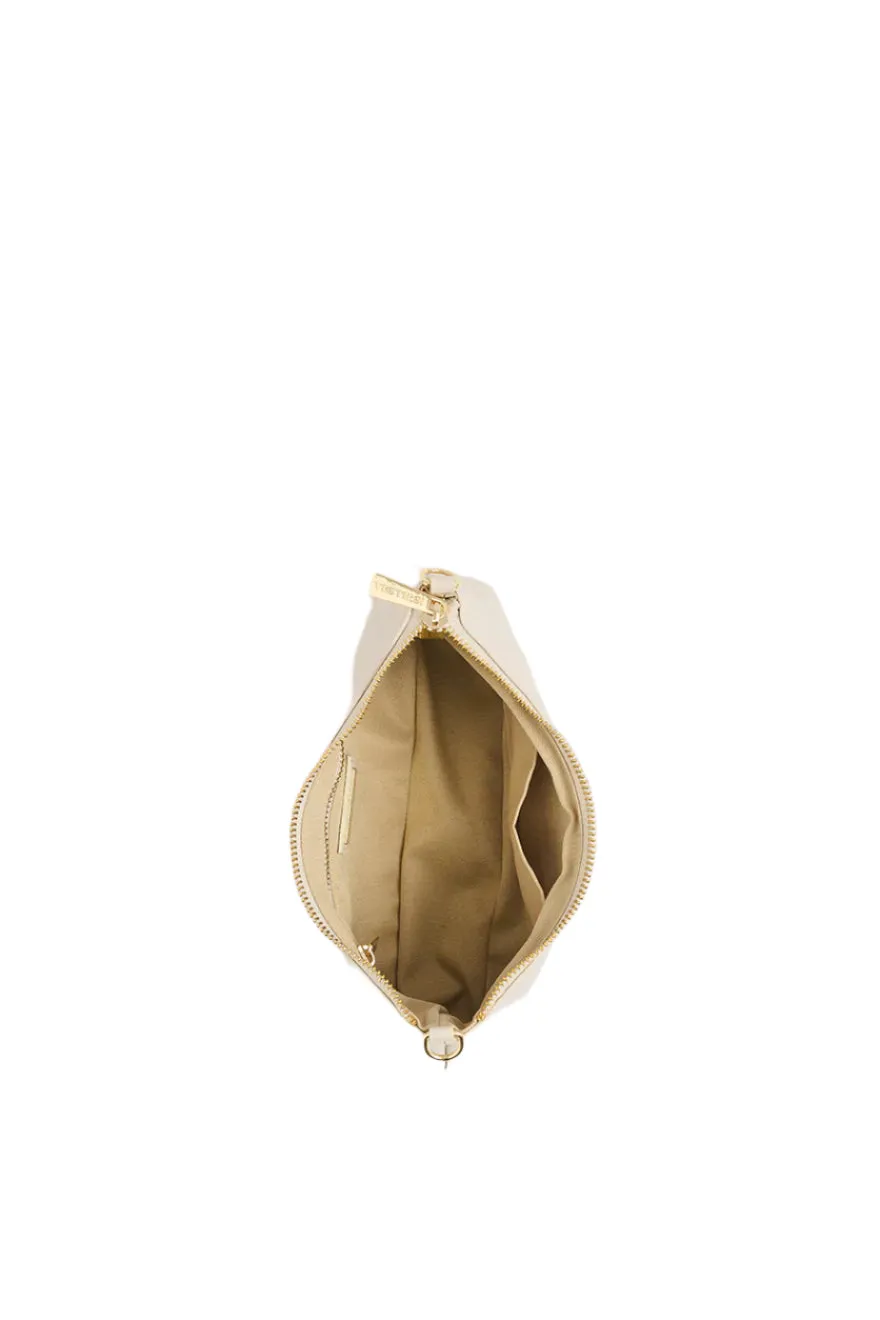 Vestirsi Ashley Ivory Leather Crossbody Bag