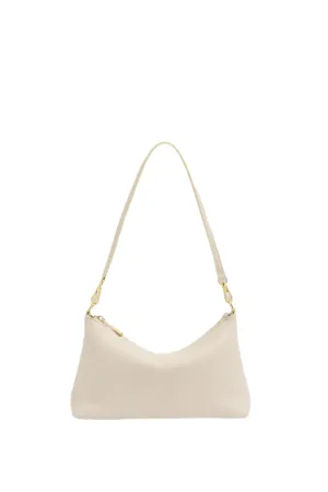 Vestirsi Ashley Ivory Leather Crossbody Bag