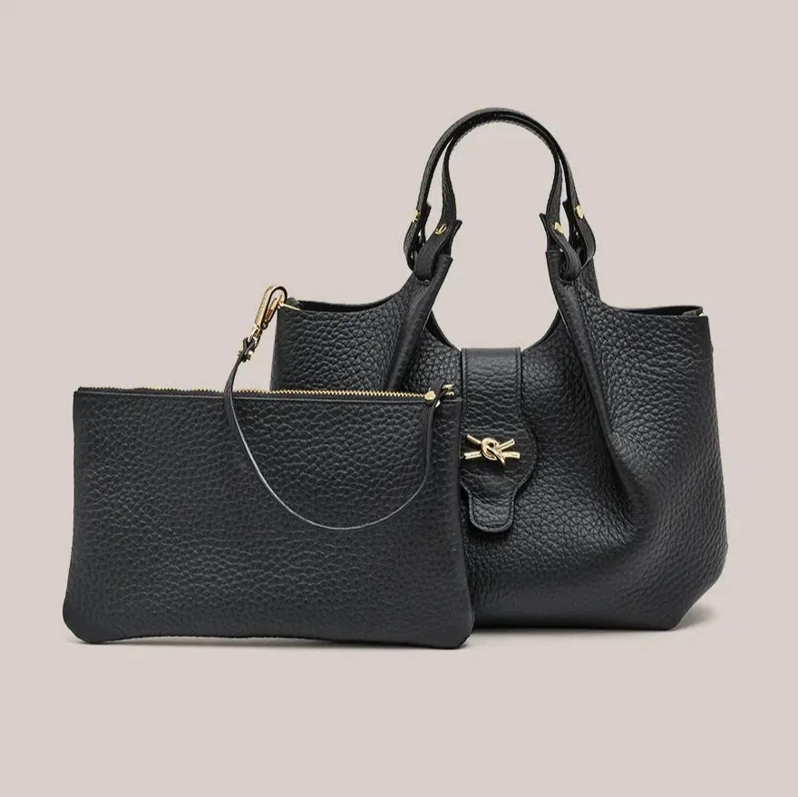 Vestirsi Grace Small East West Tote Black