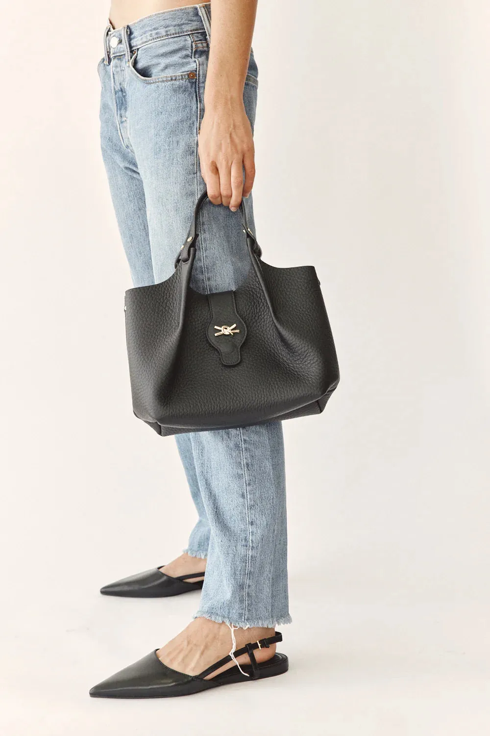 Vestirsi Grace Small East West Tote Black
