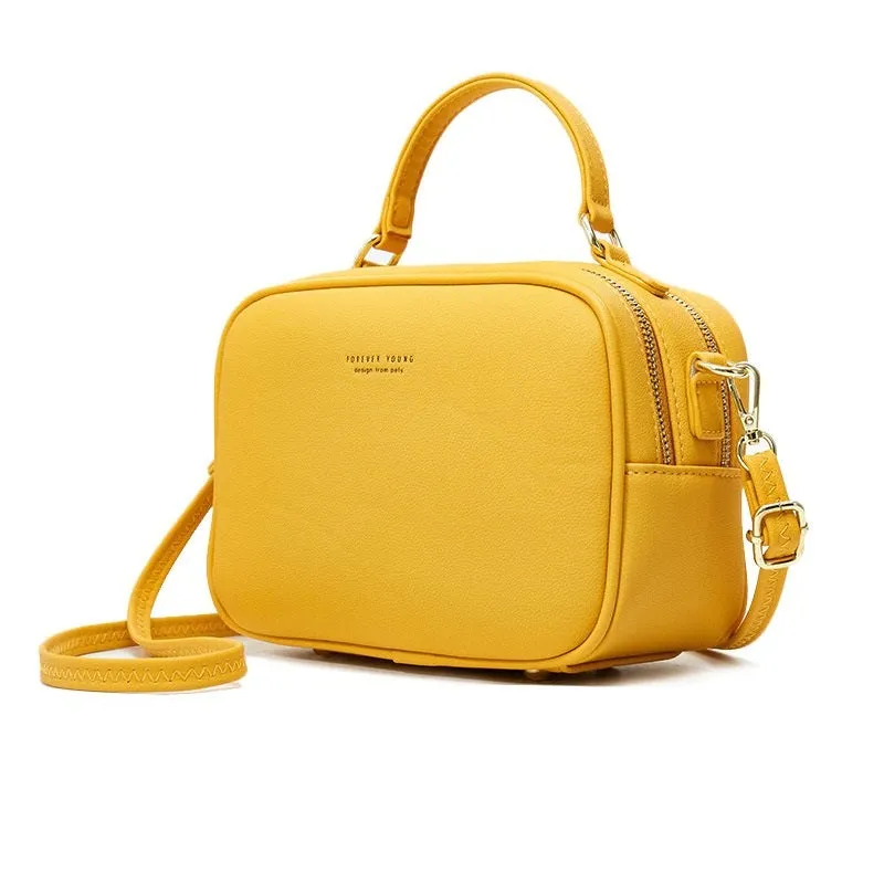 Vintage Crossbody Camera Bag PU Leather Camera Bags for Women Fashion Small Camera Bag