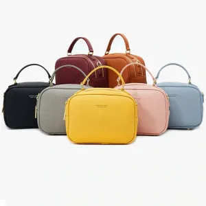Vintage Crossbody Camera Bag PU Leather Camera Bags for Women Fashion Small Camera Bag