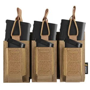 VOTAGOO Molle Mag Pouch 5.56mm 9mm Open-Top Magazine Pouch Single/Double/Triple