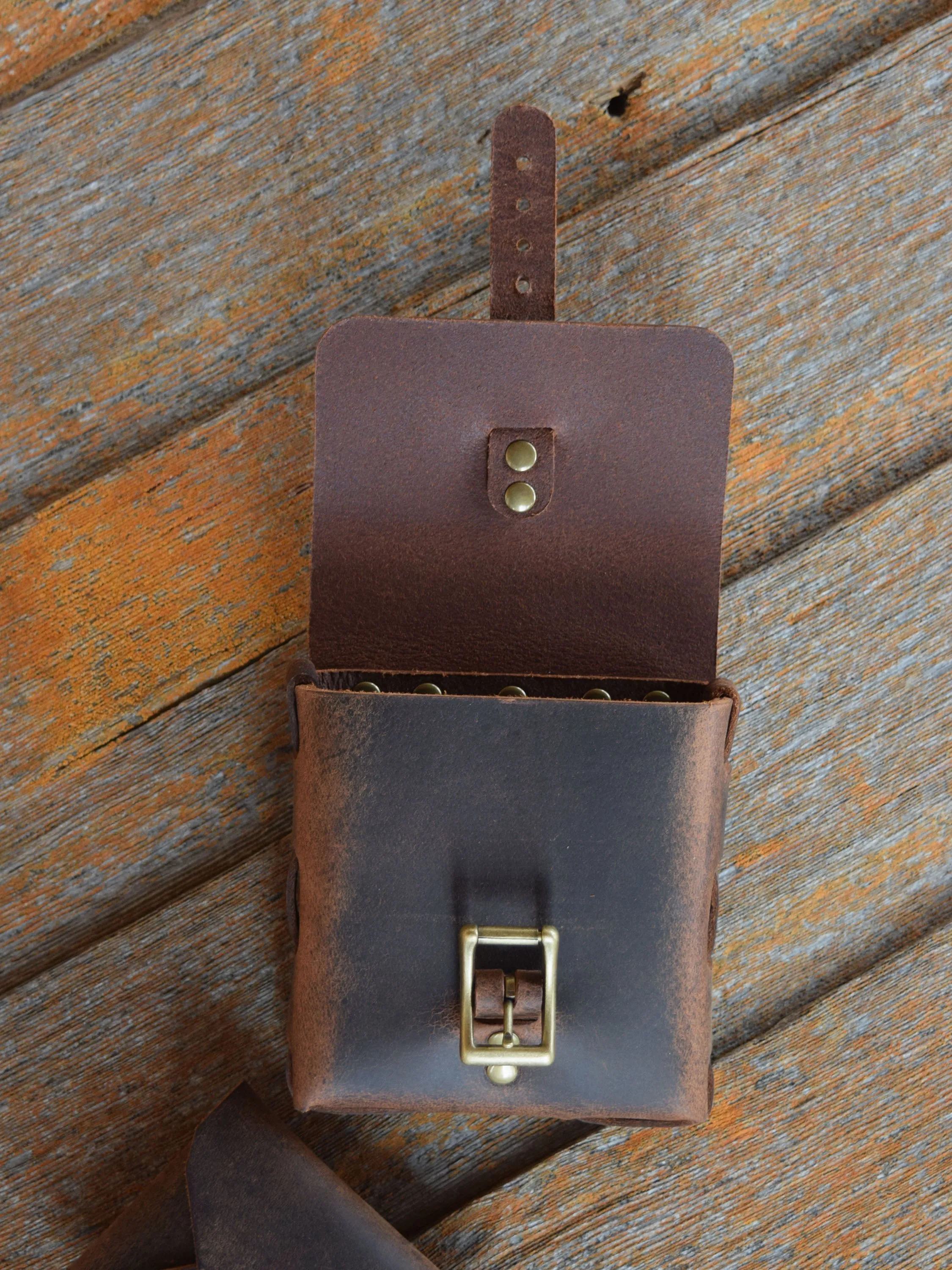 Weaved Belt Pouch - Medium (Buckle Version)