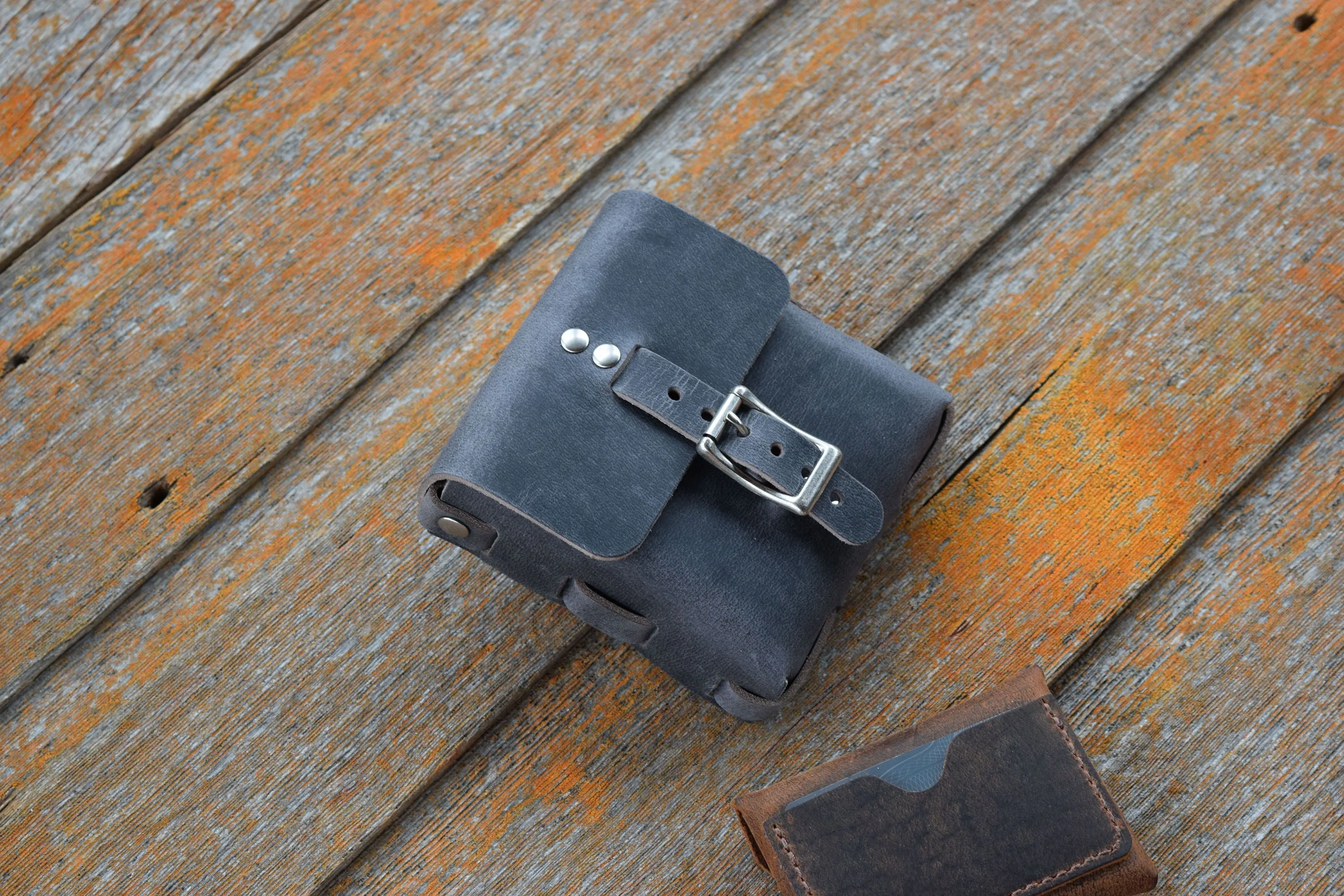 Weaved Belt Pouch - Medium (Buckle Version)