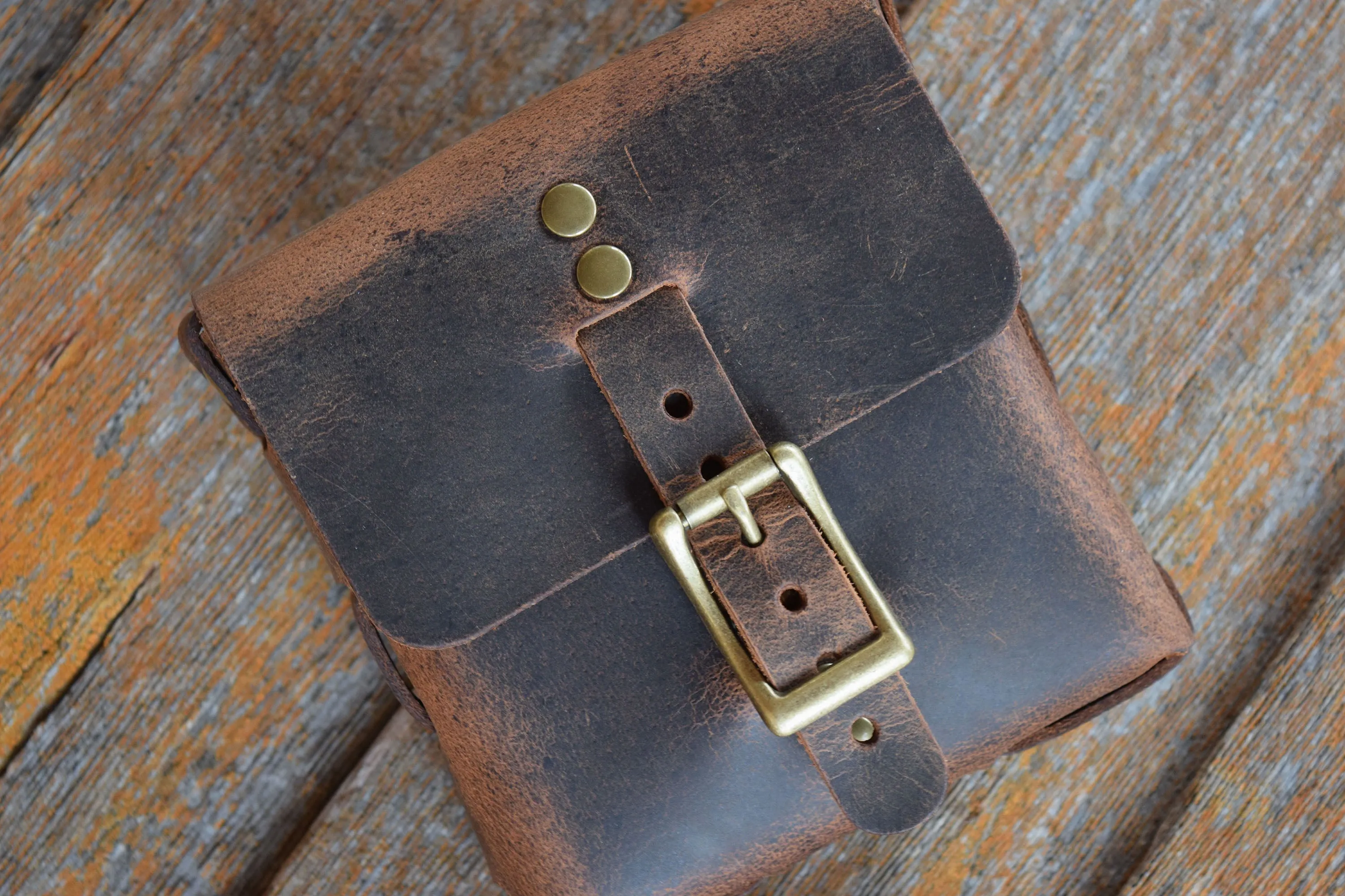 Weaved Belt Pouch - Medium (Buckle Version)