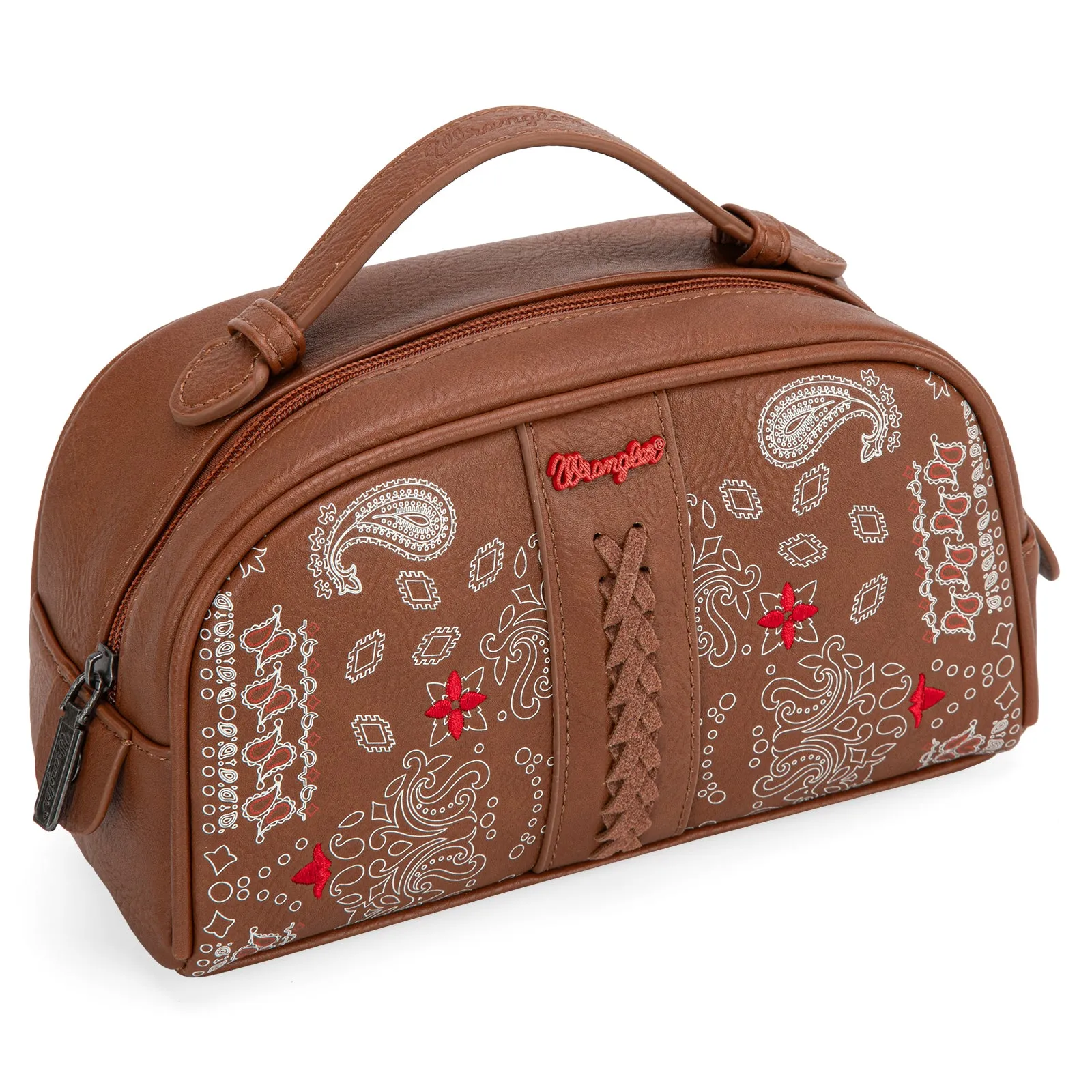 WG134-190 Wrangler Bandana Paisley Print Multi Purpose/Travel Pouch