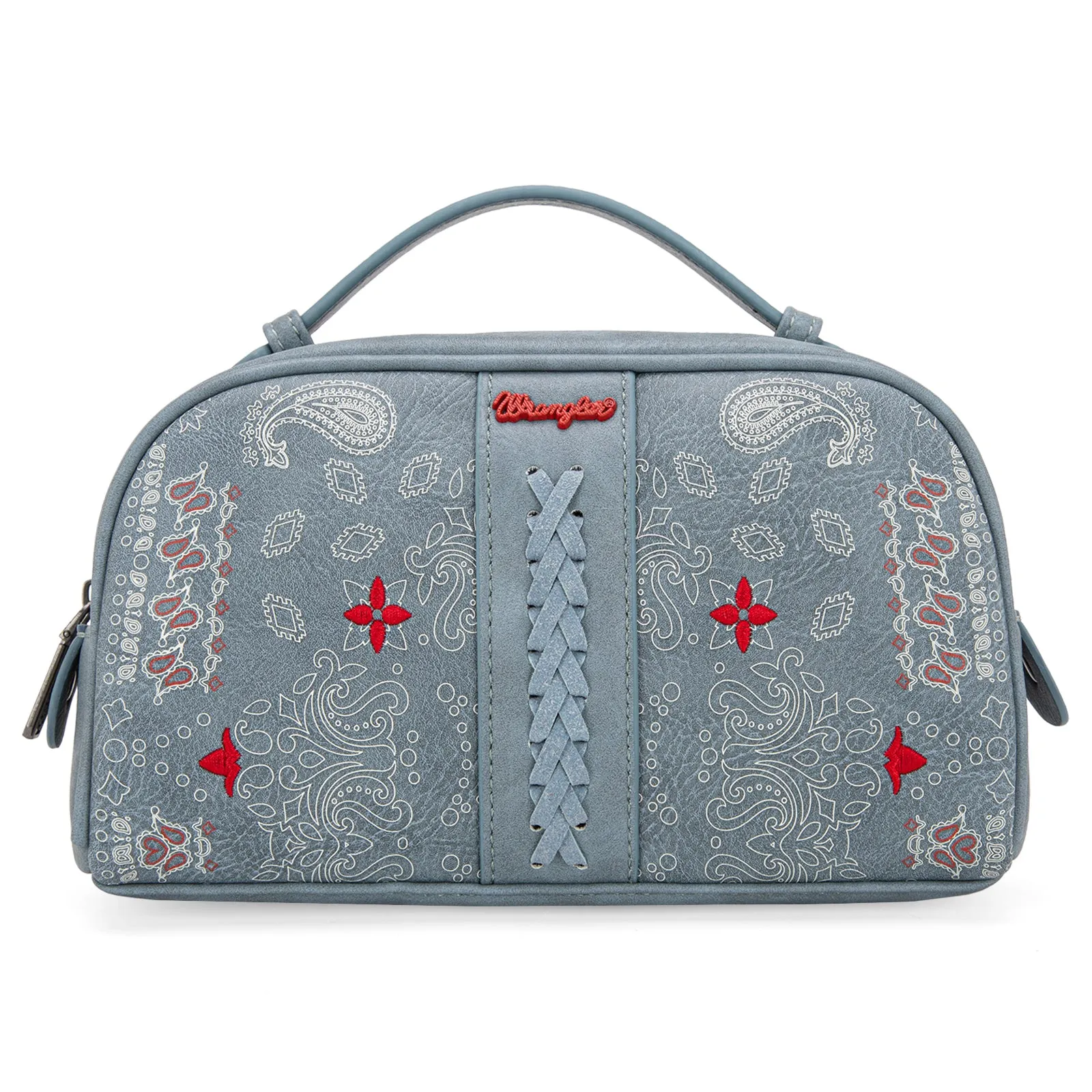 WG134-190 Wrangler Bandana Paisley Print Multi Purpose/Travel Pouch
