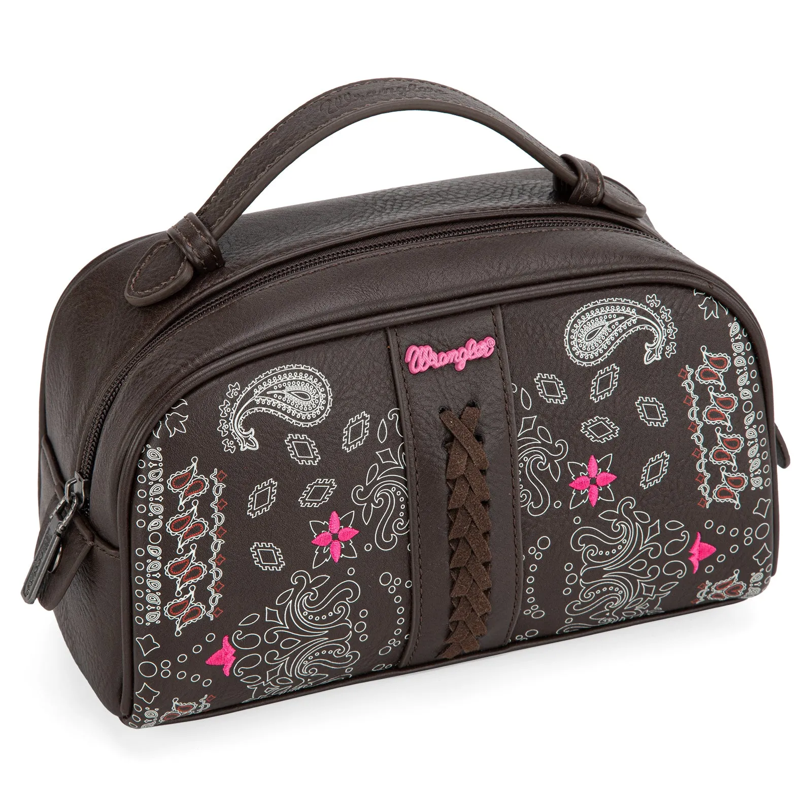 WG134-190 Wrangler Bandana Paisley Print Multi Purpose/Travel Pouch