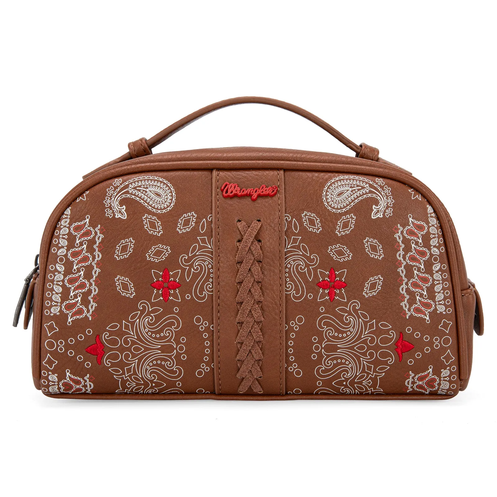 WG134-190 Wrangler Bandana Paisley Print Multi Purpose/Travel Pouch