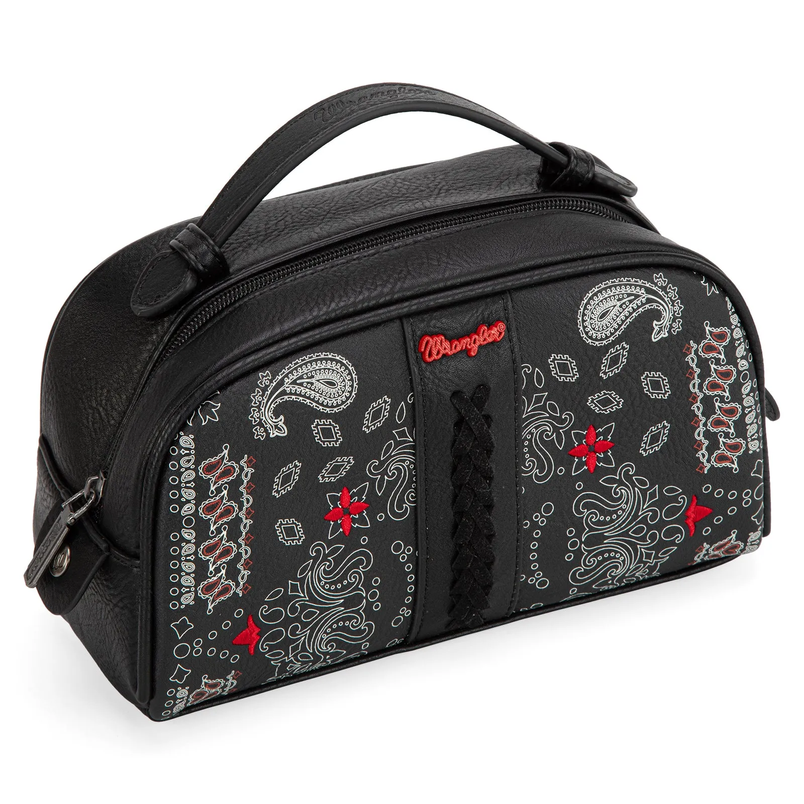 WG134-190 Wrangler Bandana Paisley Print Multi Purpose/Travel Pouch