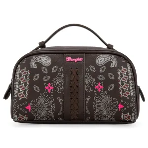 WG134-190 Wrangler Bandana Paisley Print Multi Purpose/Travel Pouch